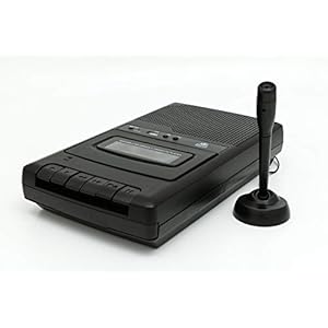 GPO CRS132 Classic Table Top Cassette Recorder USB (Black)