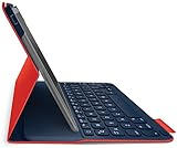 Logitech Ultrathin Keyboard Folio for iPad Air, Mars Red Orange (Certified Refurbished)