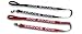 REFLECTIVE Service Dog Nylon Leash Lead 30" 4ft Therapy Black Red vest IDC FREE SHIP