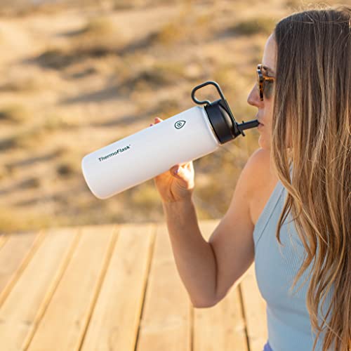 Thermoflask Double Wall Vacuum Stainless Steel Insulated Water Bottle