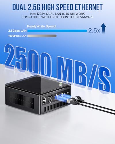 GMKtec Gaming Mini PC K8 Plus AMD Ryzen 7 8845HS (8K/16T, up to 5.1GHz) 32GB DDR5 RAM 512GB SSD, Desktop Oculink/Dual NIC 2.5G/WiFi 6E/BT5.2/HDMI 2.1/USB4/USB3.22 + USB2.02