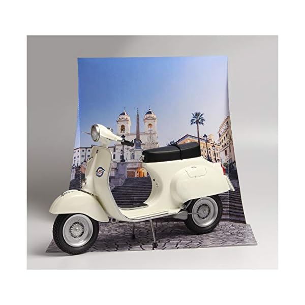 Italeri 510104633-1:9 Vespa 125 "Primavera, Modellbau, Bausatz, Standmodellbau, Basteln, Hobby, Kleben, Plastikbausatz – Bild 6