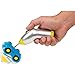 Toydriver Low Torque Battery Operated Screwdriver Tool for Small Screws on Toy Battery Covers Grey/Yellow, 7x4x2