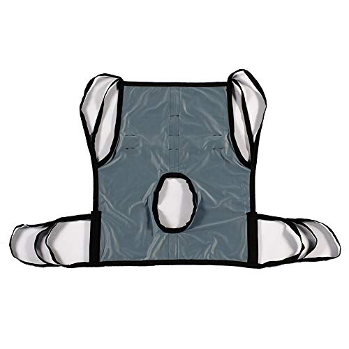 Full Body Mesh Lift Sling for Hoyer with Commode Opening,Medium,Durable Lift Chairs Slings for Patient Lifts - Medical Home Use Hoyer Lift Slings Compatible with Hoyer,Invacare,McKesson,Lumex,Joerns - Thumbnail 7