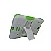 [iRhino] TM White-Green Heavy Duty Rugged Impact Hybrid Case Cover with Build in Kickstand Protective Case for Samsung Galaxy Tab 4 8.0 inch T330 Tablet