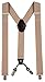 WDSKY Men's Adjustable Clip On Suspenders X Back