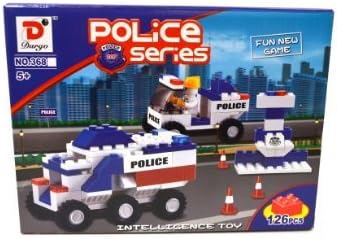126 Pcs Dargo Police Series Lego Style Block by Dargo