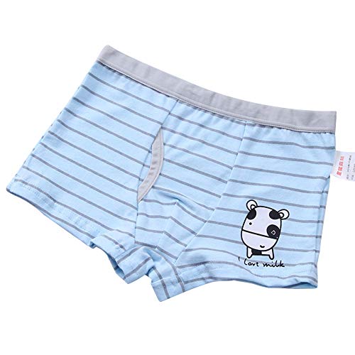 RAISEVERN Slip Boxer da Bambino Pantaloncini di Cotone Shorts Intimo Assortito 4 Pezzi Pantaloni Bambino Pantaloni di Sicurezza 2-3 Anni
