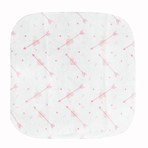 Softan Baby Hooded Towel Bath Towel and Washcloths, Extra Soft and Ultra Absorbent, 5+1 Gift Pack for Newborn and Infants, Flamingos