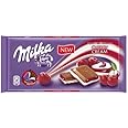 Milka Cherry Cream Chocolate Bar 100g (10-pack)