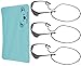 Koala Lifestyle Gorilla Grips Rope Eyewear Retainer Sunglass Strap | Eyeglass & Sports Glasses Holder Keeper Lanyard | 3pk Bundle + Cloth, Black