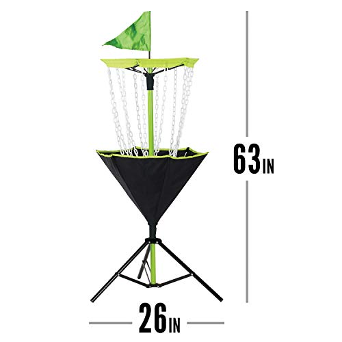 Franklin Sports Disc Golf Basket - Portable Disc Golf Target Basket Set - Image 4