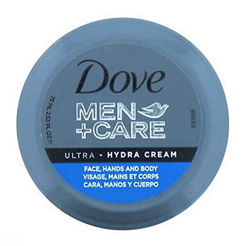 Dove Men+Care Hydra Cream for Face, Body, Hands - Pack of 6 x 75 ml