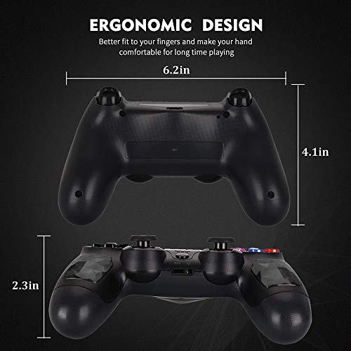 image for Kujian PS4 Controller Wireless Bluetooth Gamepad Controller DS4 Dual S