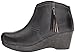 Dansko Women's Veronica Ankle Bootie, Black Distressed, 40 EU/9.5-10 M US