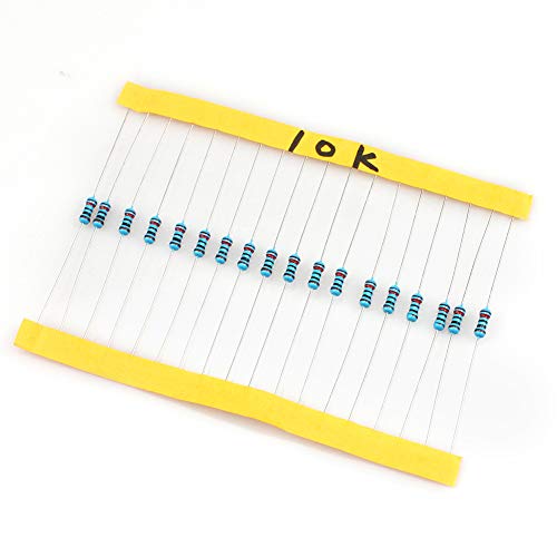 WayinTop 10pcs 5V Mini Laser Head Dot Diode Module Red 650nm 6mm Diode Lasers + 20pcs Photoresistor Light Sensitive Dependent Resistor Optoresistor 5mm GL5539 5539 + 20pcs 10K ohm Resistor for Ard