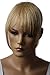 CAISHA 100% HUMAN HAIR Clip in Bangs Fringe Hair Piece Hair Extension Blonde Mix H313a