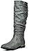 DREAM PAIRS STAND Women's Fashion Casual Faux Fur Lining Slouchy Knee High Fall/Winter Riding Boots