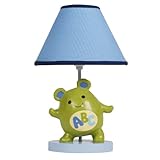 Lambs & Ivy Lamp with Shade and Bulb, Alpha Baby