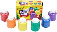 Crayola Washable Kids Paint, Classic Colors, 6 Count, Painting Supplies, Gift…