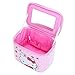 WithJu Beauty Hello Kitty Square Travel Pouch, Makeup Bags, Womens Makeup Toiletry Storage, Cosmetic Case with Brush Organizer, Travel Cosmetic Bag for Women Girls, 9