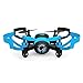 HASAKEE Mini RC Helicopter Drone 2.4Ghz 6-Axis Gyro 4 Channels Quadcopter with FPV WiFi Camera,Altitude Hode and Headless Mode,Blue Bee