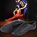 Alomejor 1 Pair Jazz Shoes PU Leather Latin Shoes Girls Women Black Soft Split Sole Jazz Shoes Dance Shoe Black(37)thumb 3