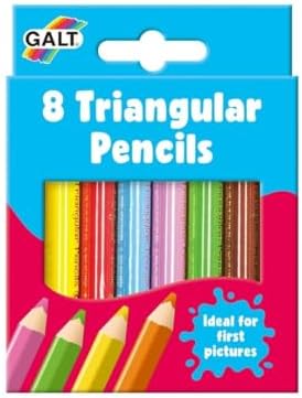 Galt Toys - Pinceaux à Peinture Lavables Squeeze 'n Brush - 5 Couleurs Classiques, Sans Désordre, Pour Enfants Dès 3 Ans