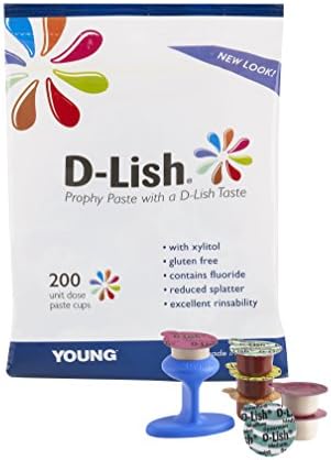 Young Dental 301020 D-Lish Prophy Paste, Coarse Cinnamon (Pack of 200)