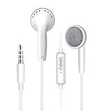 Noot Premium Earphones with Mic Stereo for iPhone, iPod, iPad, Android Smartphone, Tablets, MP3 Players - Classic
