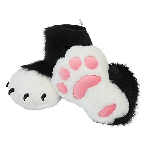 BNLIDES Cosplay Animal Cat Wolf Dog Fox Fursuit Feet Paw Claw