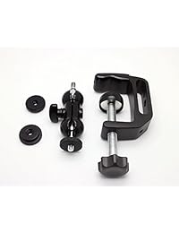 Mini soporte para proyector, ángulo ajustable abrazadera de montaje soporte para mini proyector