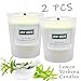 Lemon Verbena Scented Candle-Natural Wax and Fresh Lemon Verbena Essential Candles,Long Lasting and Highly Scented for Stress Relief,Romantic Dinner Date,Spa,Eliminating Home Odd Smellthumb 4