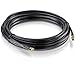 TRENDnet Low Loss RP-SMA Male to RP-SMA Female Antenna Cable, 6 m (19.6 ft.), 3.0 dB Max Signal Loss, TEW-L106 Black