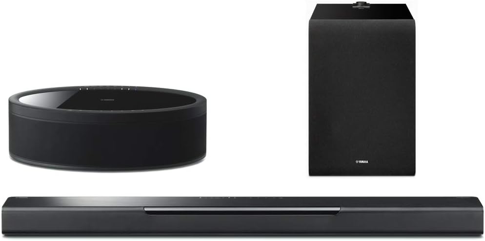 Yamaha MusicCast BAR 40 SW Soundbar and Subwoofer inc MusicCast 50 Wireless Speaker