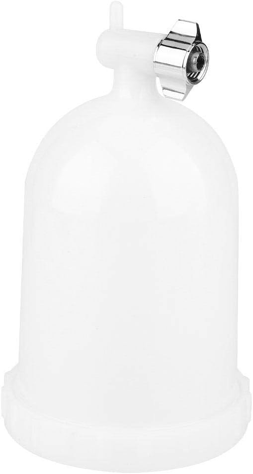 400ml paint spray gun pot, stainless steel threaded feed fitting, high strength Suitable for use with W101 W71 R-2 K-2 F-2 guns - Image 5