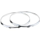 CoudarTitie Metal Hoop for Snare Drum Accessories, 14 Inch 8 Hole, as described