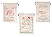 Juvale Large Drawstring Santa Bag for Gifts (19.25 x 26.7 in, 3 Pack)