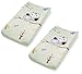 Summer Infant Changing Pad Cover, Who Loves You Owl, 2 Count