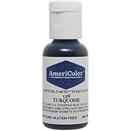 Americolor Soft Gel Paste Food Color, Turquoise