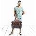 Mens Messenger Bag,Handmade Cross Body Bag Leather Laptop Briefcase Waxed Canvas Shoulder Bag with Detachable Strap,Computer Sctchel Bag Travel Work Bag for 14 inches Laptop