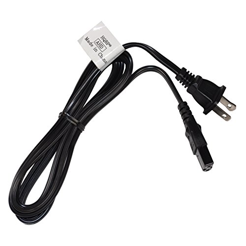 HQRP AC Power Cord for Bose Wave Music System III, Bowers & Wilkins ASW608 ASW610 Speaker Mains Cable + HQRP Coaster