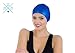 Premium Silicone Swim Cap for Long Hair + Nose Clip