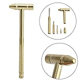 Kangnice 6 in1 Micro Mini Multifunction Copper Hammer 3 kinds Screwdrivers Hand Tools