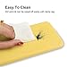 iPhone 6 Case, Ultra Thin Liquid Silicone Gel Rubber Shockproof Case and Ultra Soft Microfiber Cloth Lining Cushion for iPhone 6/6s (Yellow)
