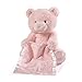 GUND Cute Custom Personalized 11.5 Inches Peek A Boo Baby Teddy Bear Animated Stuffed Animal Plush, Best Cuddle Toy Gift for Family Love Ones - Pink