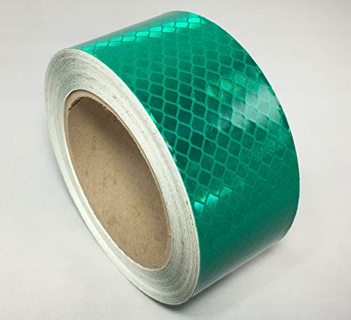 Genuine USA Made 3M 2" x 30' Roll of 973-77 Series Green Reflective Tape