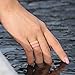 Founvar Silicone Wedding Ring for Women 10 Pack 5.5mm Wide & Glitter Womens Rubber Wedding Ring Bands Size 5 6 7 8 9