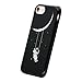 LARTEEN Astronaut Riding a Swing Tethered to The Moon Soft Flexible Jellybean Gel TPU Case for iPhone SE 3rd / SE 2nd / iPhone 8 / iPhone 7 / iPhone 6S / iPhone 6