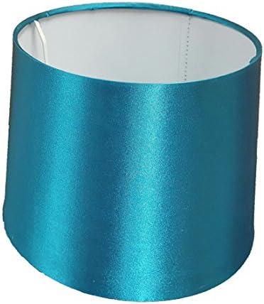 12" Silk Empire Drum Shade Teal
